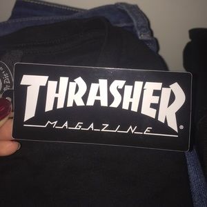 Brand new thrasher sticker